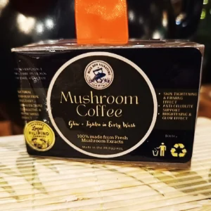 Mushroom Extract & Coffee Soap