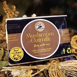 Mushroom Extract & Oatmilk Soap